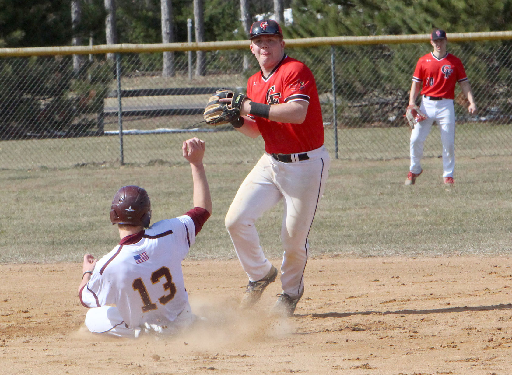 Menomonie at Chi-Hi baseball 4-16-19